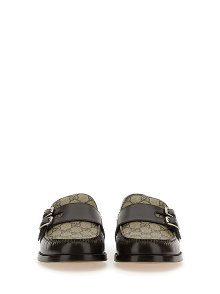Luxury  GG Supreme Leather Shoes