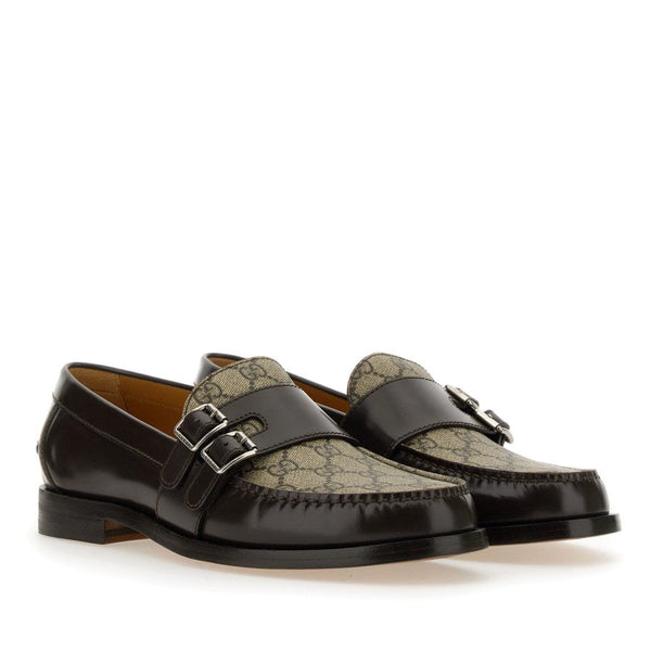 Luxury  GG Supreme Leather Shoes