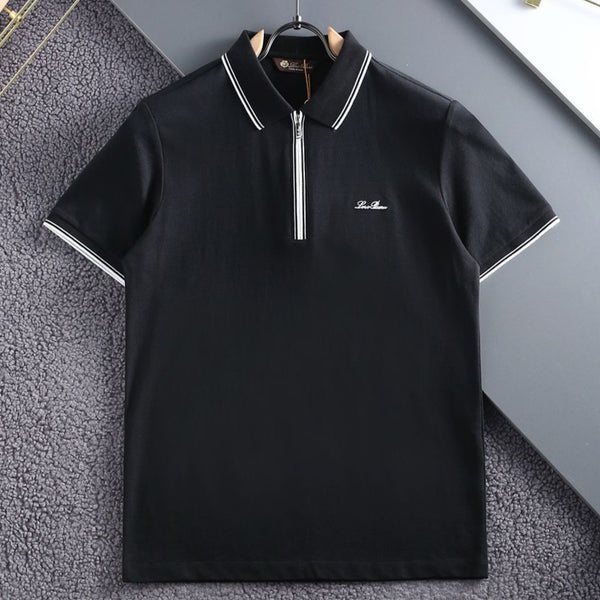 Premium  Zip Closure Polo Tee For Men