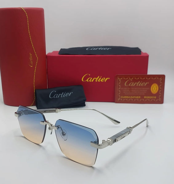 Branded Rimless Shaded Glass Sunglass For Women