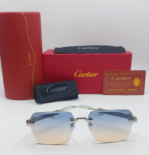 Branded Rimless Shaded Glass Sunglass For Women