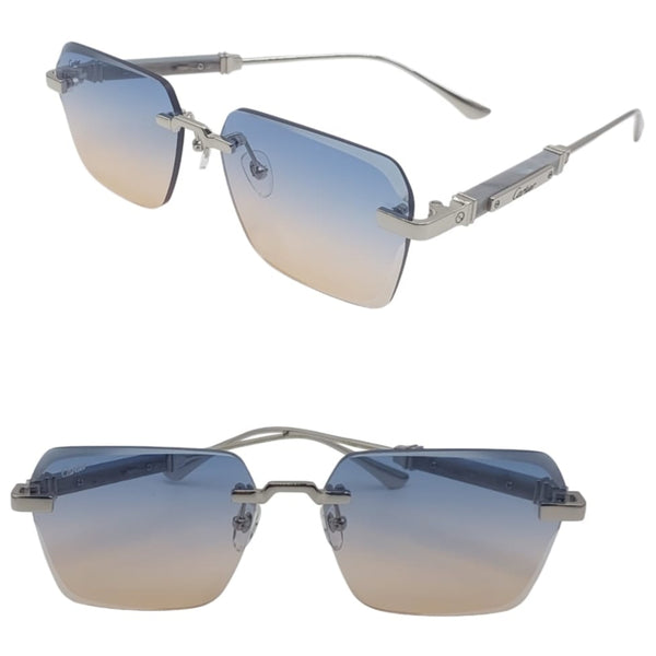 Branded Rimless Shaded Glass Sunglass For Women