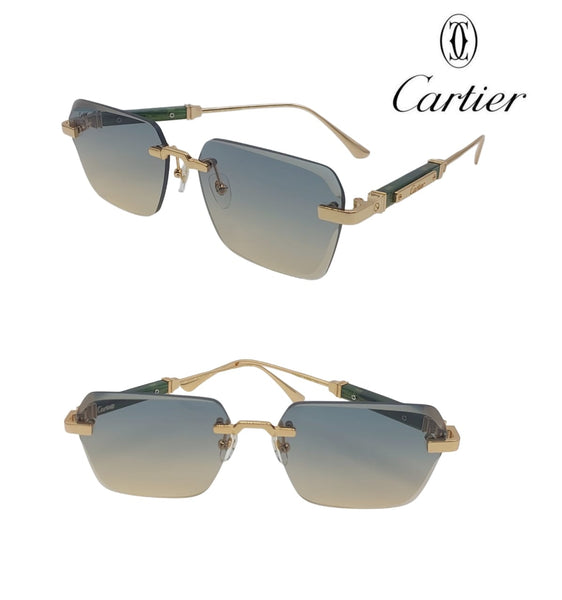 Branded Rimless Shaded Glass Sunglass For Women