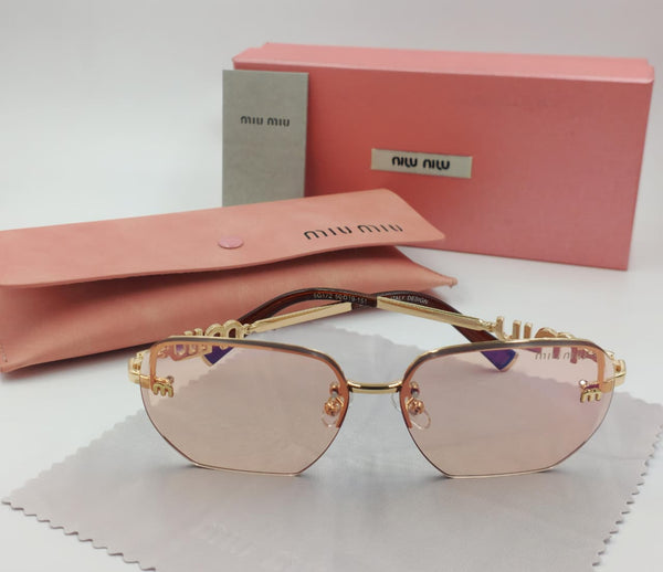 Luxury  Rimless Shaded Sunglass For Women