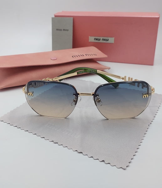 Luxury  Rimless Shaded Sunglass For Women