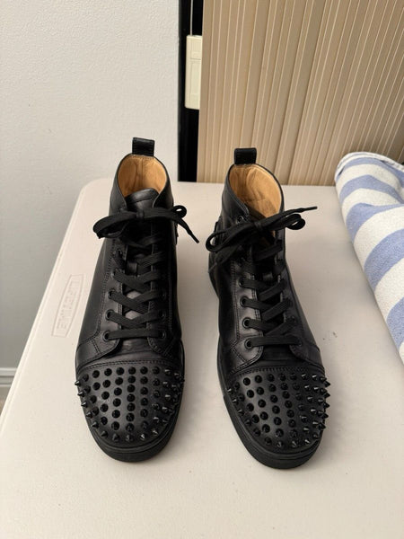 Premium Studded Leather Sneakers