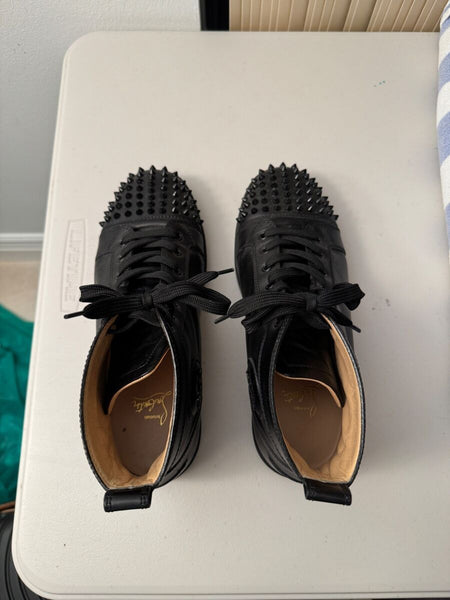 Premium Studded Leather Sneakers