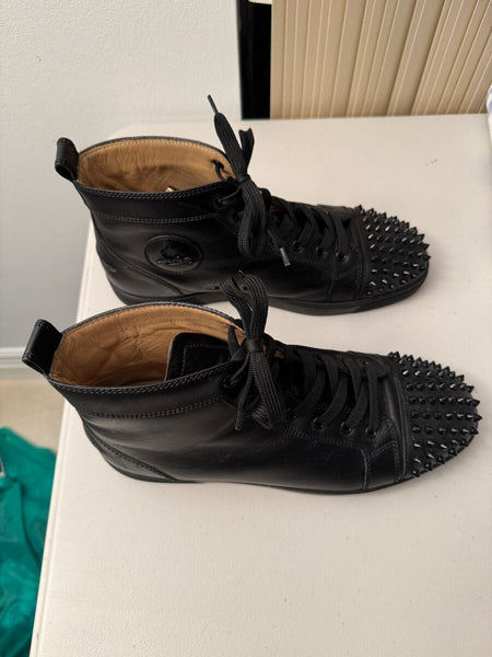 Premium Studded Leather Sneakers