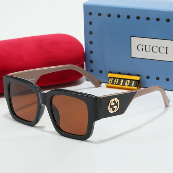 GG Black Square Sunglasses Timeless Luxury Redefined