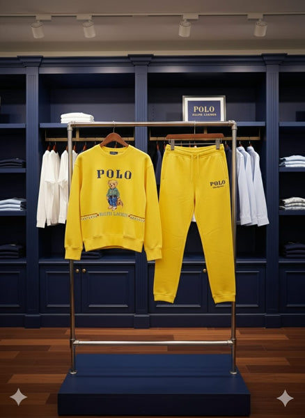 Premium Yellow Tracksuit Set For Women