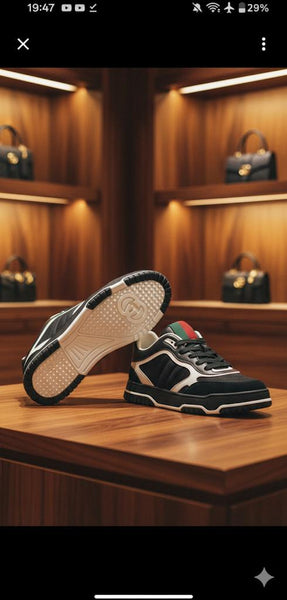 Men's Premium  Re-Web Trainer Sneaker