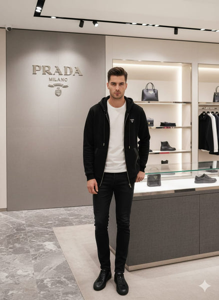 Luxury  Zip-Up Hoodie – Minimal, Stylish & Luxury Feel