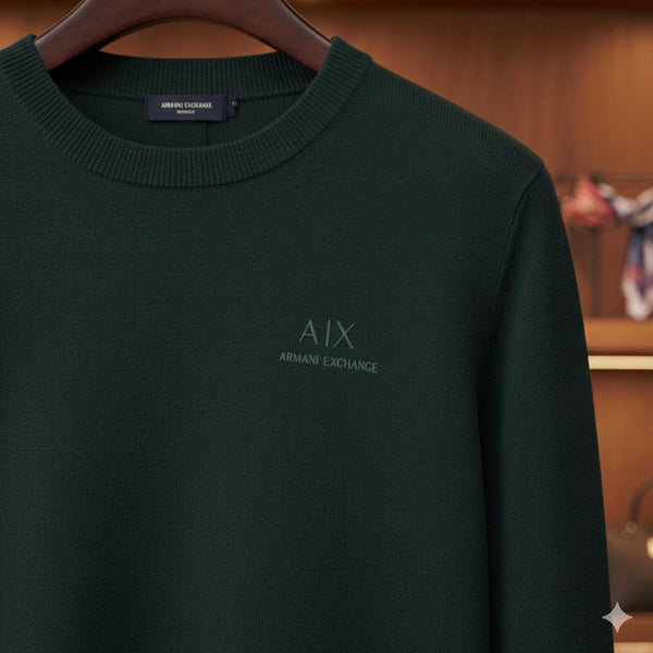 Luxury Imported  Crew Neck Pullover