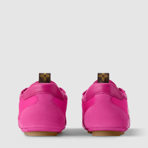 Premium Pink Designer Sneakers  Stylish Lace-Up Casual Shoes For Women