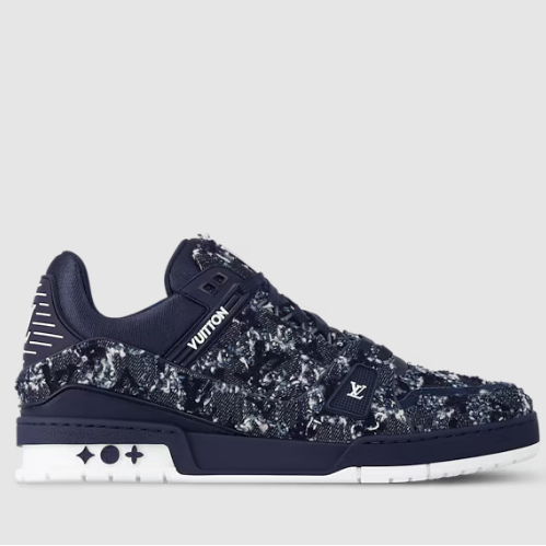 Branded Blue Luxurious Trainer Sneaker