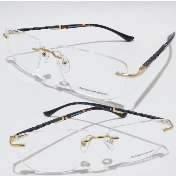 Diplomat Rimless Round Eyeglasses