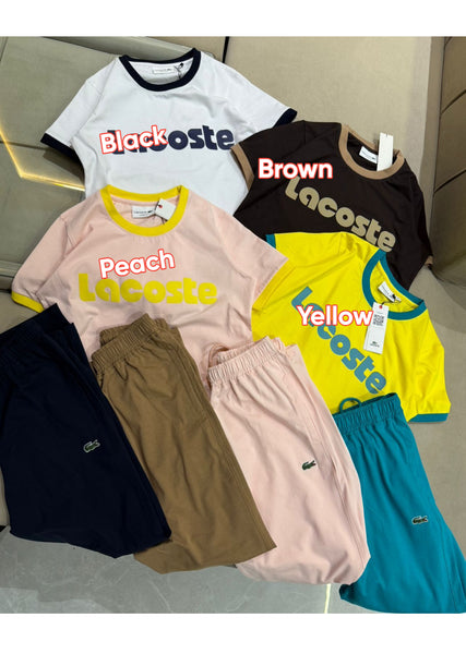 Women's Premium Sportswear  Tee & Track Pants Co-Ord Set