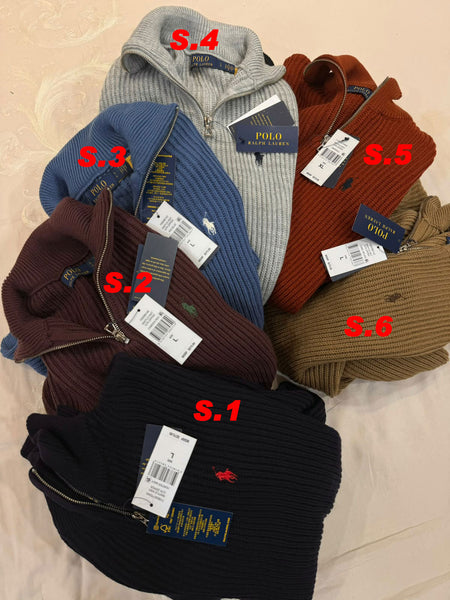 Premium Quality Quarter-Zip Pullover – Regular Fit Knit Sweater