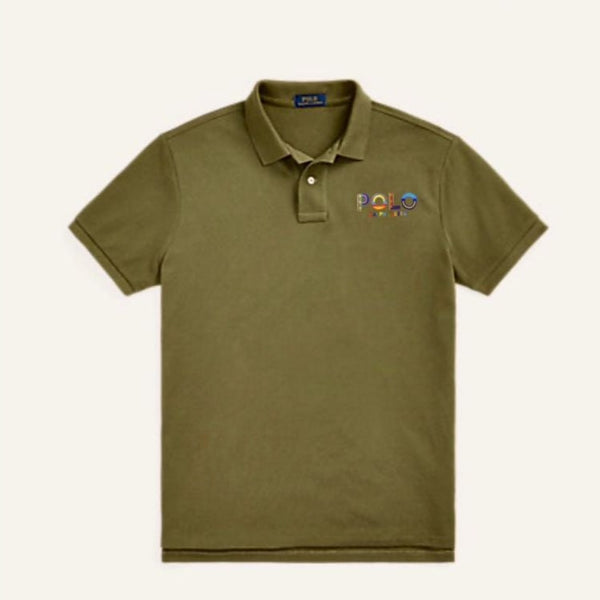 Men Custom Slim Fit Mesh Polo  T-Shirt
