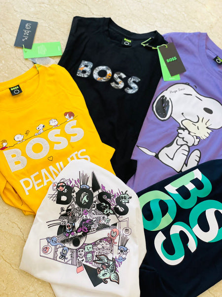 Premium Logo Print Cotton Full Sleeve Kids Polo Tshirt