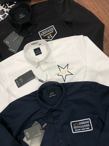 Imported Branded Regular Logo  Shirt