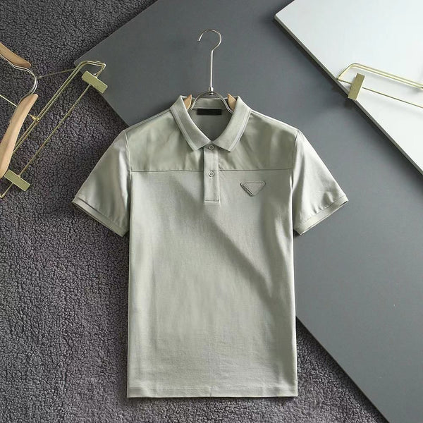 Branded Logo Embossed Regular Fit T-shirt