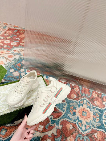Premium Rhyton leather sneakers