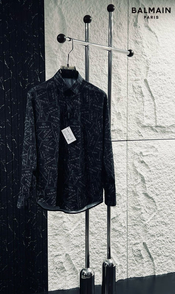 Branded Palm Tree-Print Shirt