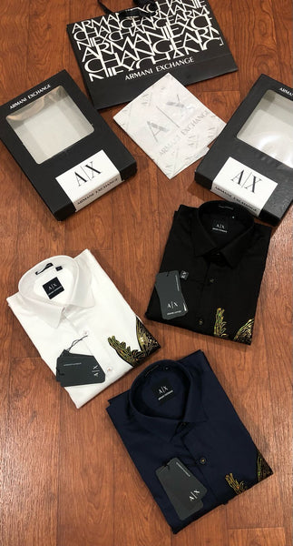 Luxury Embellished Eagle  Shirt