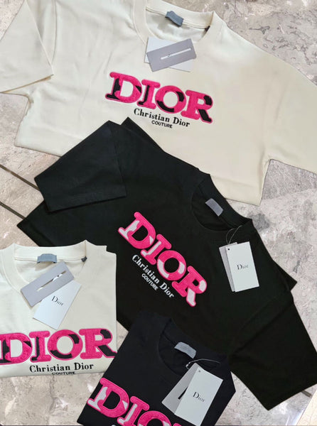 Designer Embroidered Signature Tee – Women Collection