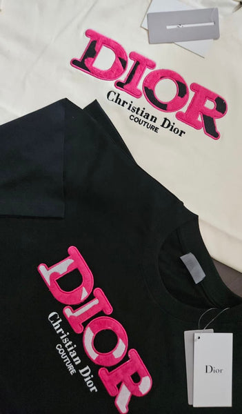Designer Embroidered Signature Tee – Women Collection