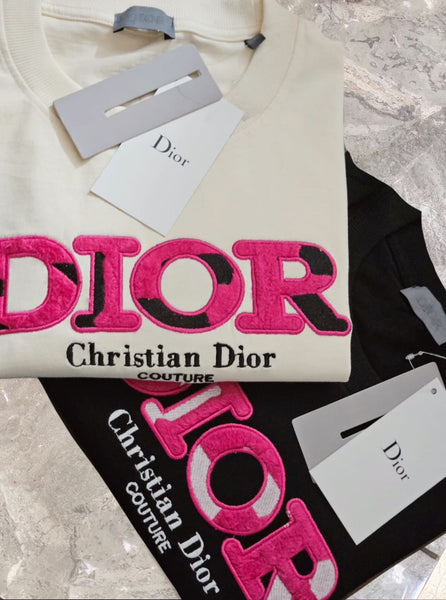 Designer Embroidered Signature Tee – Women Collection