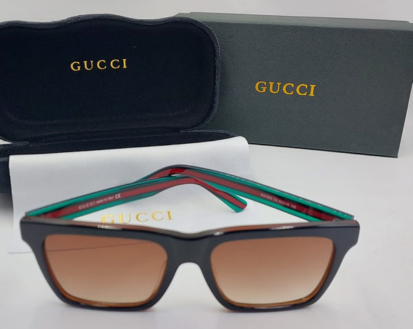 Rectangular Frame Branded Sunglasses