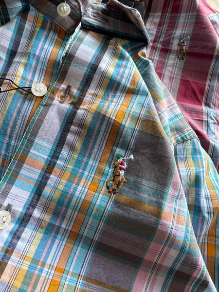 Imported  Striped  Full Sleeve Branded Shirt