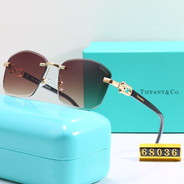Premium Rimless Square Frame Sunglass