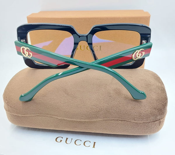 Premium Eyewear Square Oversized Frame with GG Logo