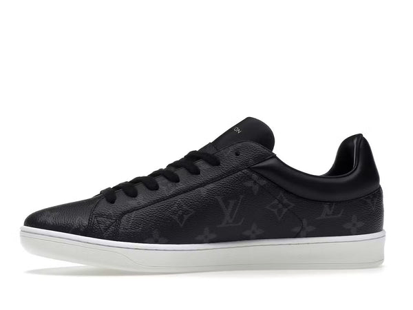 Black Monogram Low-Top Sneaker for Men