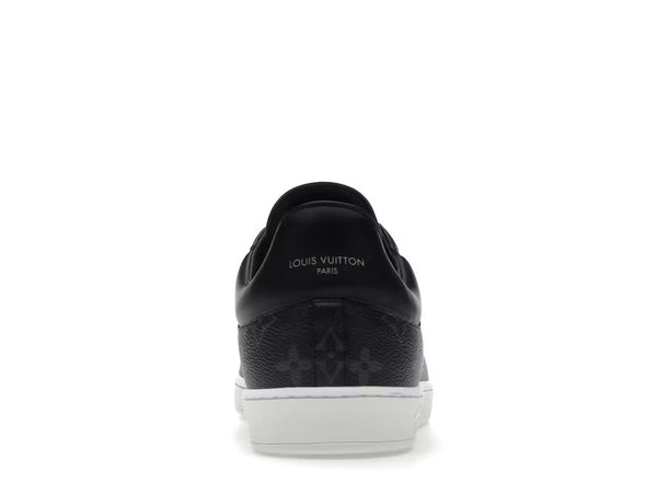 Black Monogram Low-Top Sneaker for Men