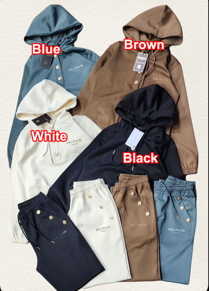 Luxury Tracksuit Set – Hoodie & Joggers