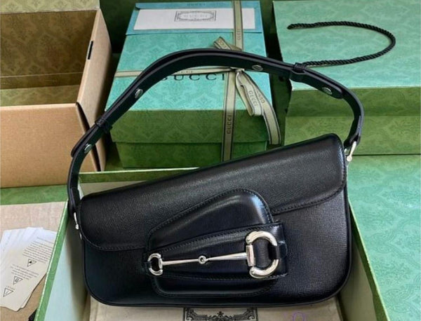 Luxury  Horsebit 1955 Shoulder Taupe Small Sleek and Trendy Shoulder Bag