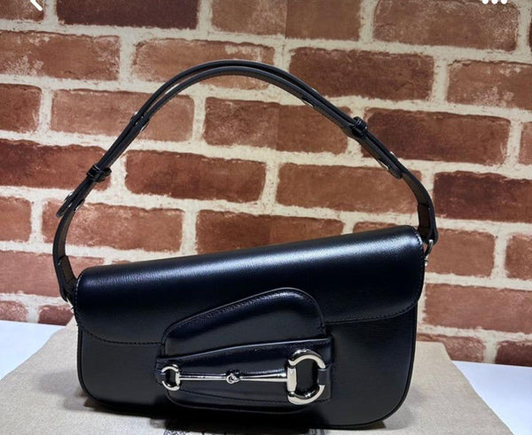 Luxury  Horsebit 1955 Shoulder Taupe Small Sleek and Trendy Shoulder Bag
