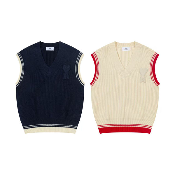 V-Neck Pullover Sweater Vest – Premium Knitwear