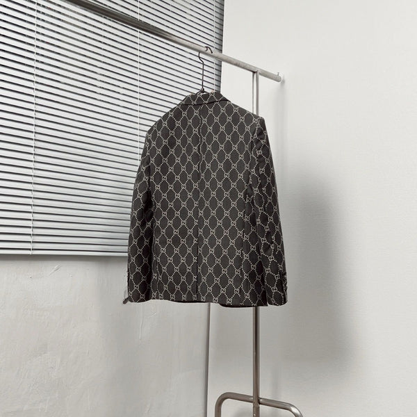 Premium GG Monogram Tailored Blazer