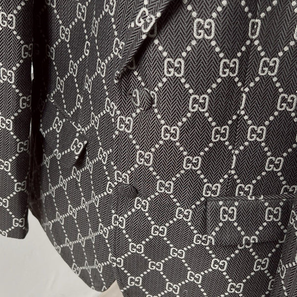Premium GG Monogram Tailored Blazer