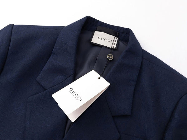Premium Navy Blazer Iconic Sports-Lux Tailoring Edition