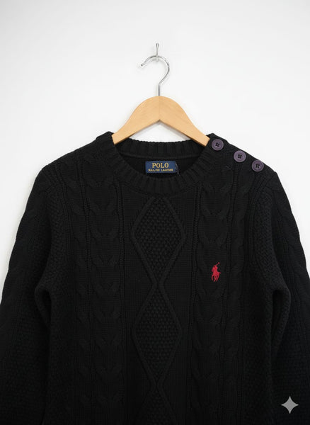 Exclusive  &  Classic Woolen  Dress With Button Detail
