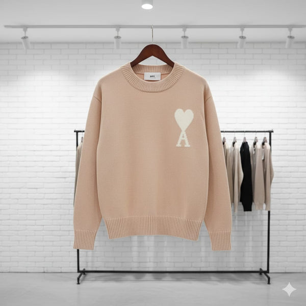 Premium Crewneck Pullover Cozy Chic Statement Knit