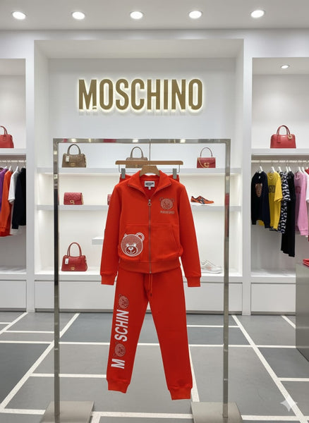 Premium  Red Zip-Up Tracksuit Trendy & Comfortable