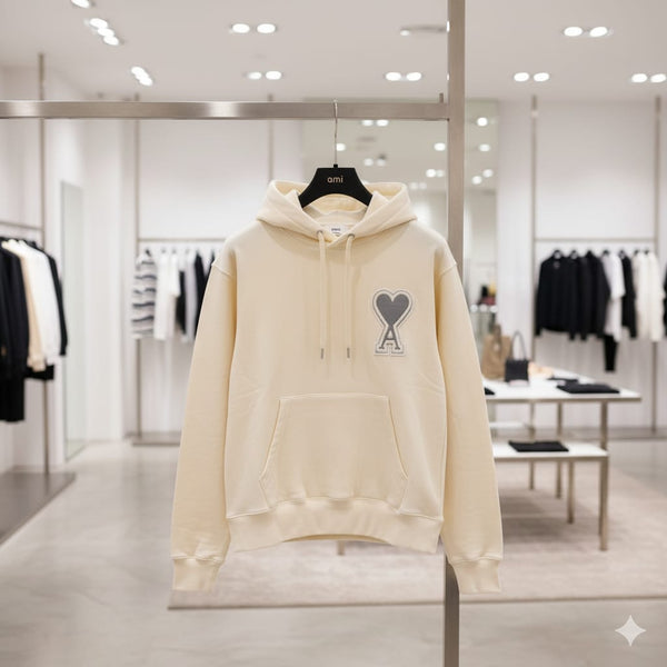 Premium Cozy and Warm Hoodie with Heart Logo Patch