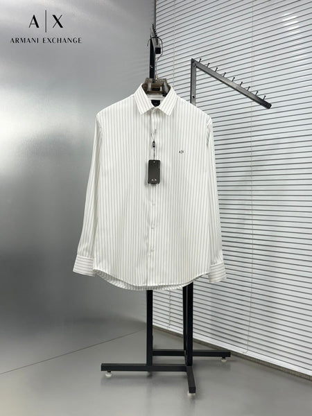 Premium Men’s Classic Striped Formal Shirt
